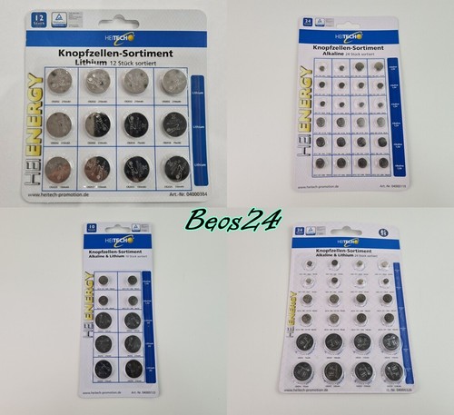 Knopfzellen sortiment alkaline - sortiment,