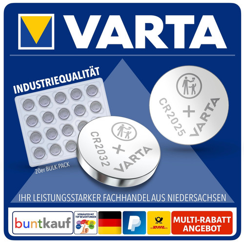 Varta cr2025 cr2032 - cr2025,