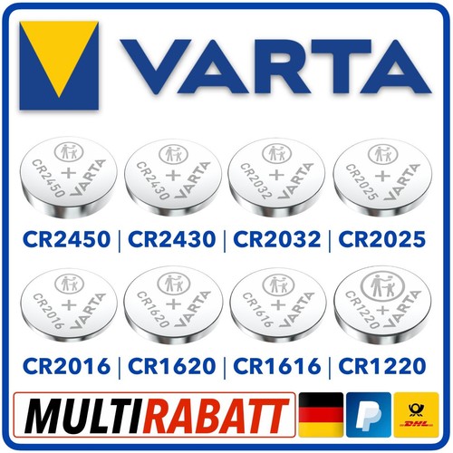 Varta 2032 2025 2016 - cr, 2430