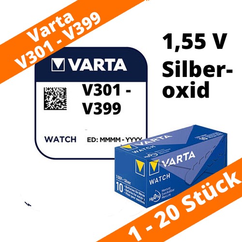Varta 301 v 399 - varta, watch