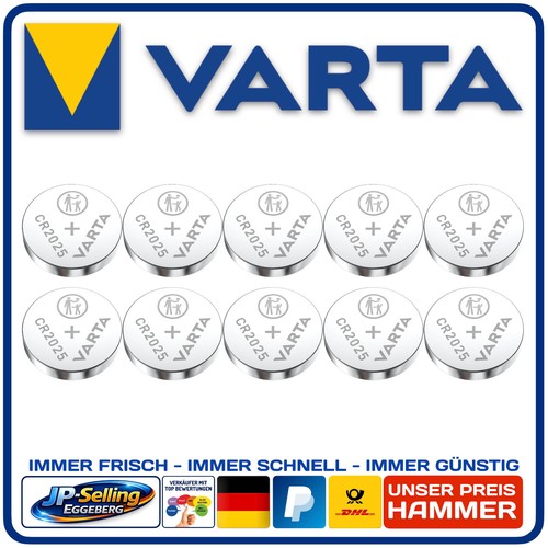 10x varta cr2025 2025 v - 10x,
