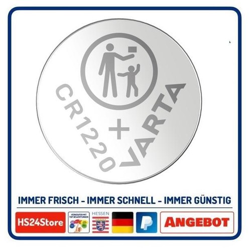 Knopfzellen varta cr1220 - knopfzellen,
