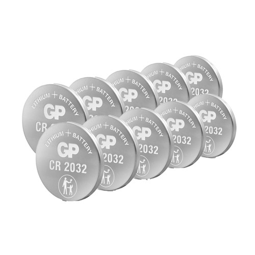 10x knopfzellen cr2032 - 10x, cr
