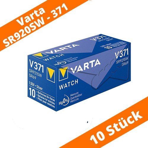 Varta 371 knopfzellen - x,