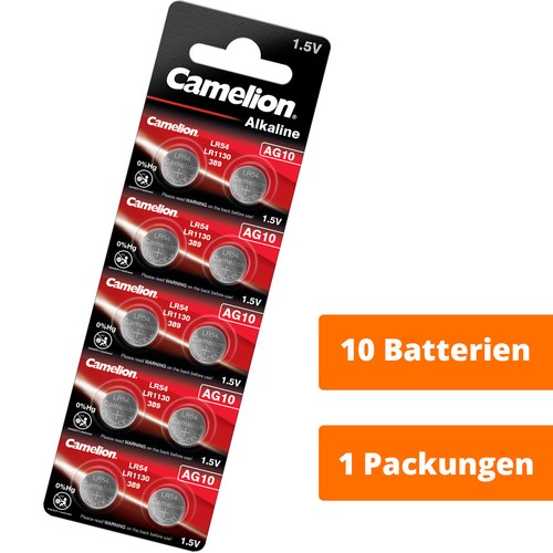 Camelion ag10 lr1130 lr54 - x,