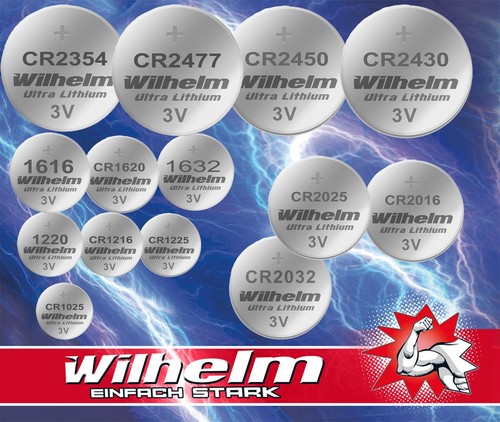 Wilhelm cr2032 cr2025 cr2016 - cr2032,