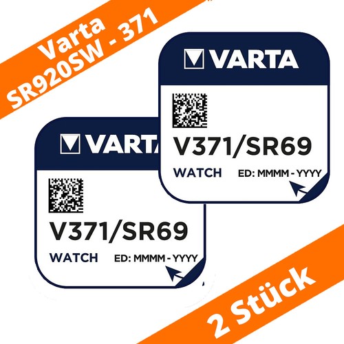 Varta 371 knopfzellen - 2,