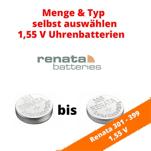 Renata uhrenbatterien 301 - renata,
