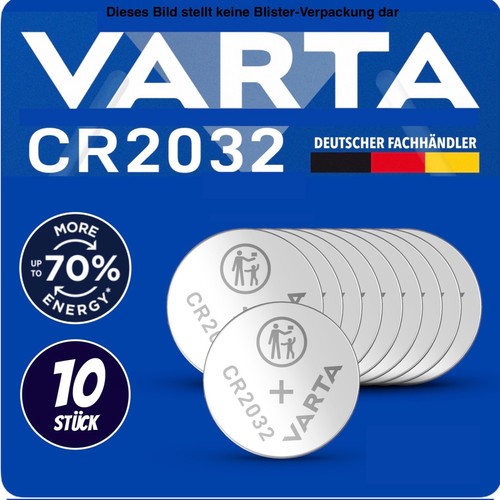 10x varta 2032 dl2032 br - 10x,