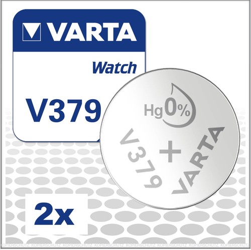 Varta v379 sr521sw watch - 2x,